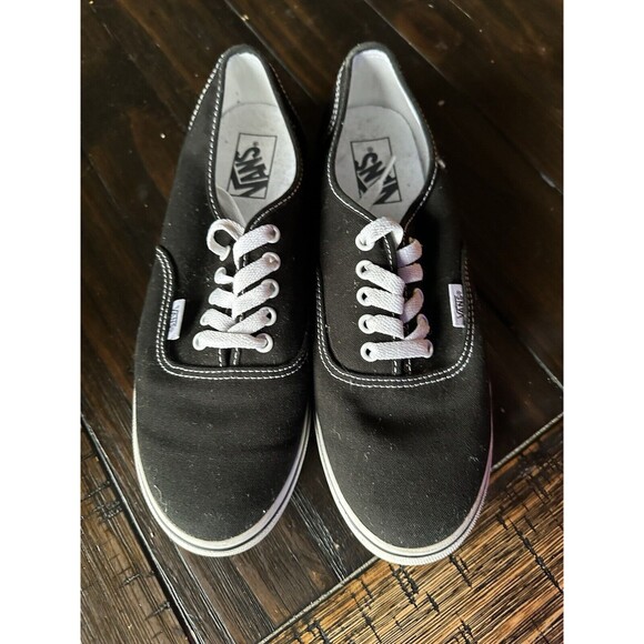 Black Vans Sneakers - M 7.5/W 9 - Picture 1 of 5